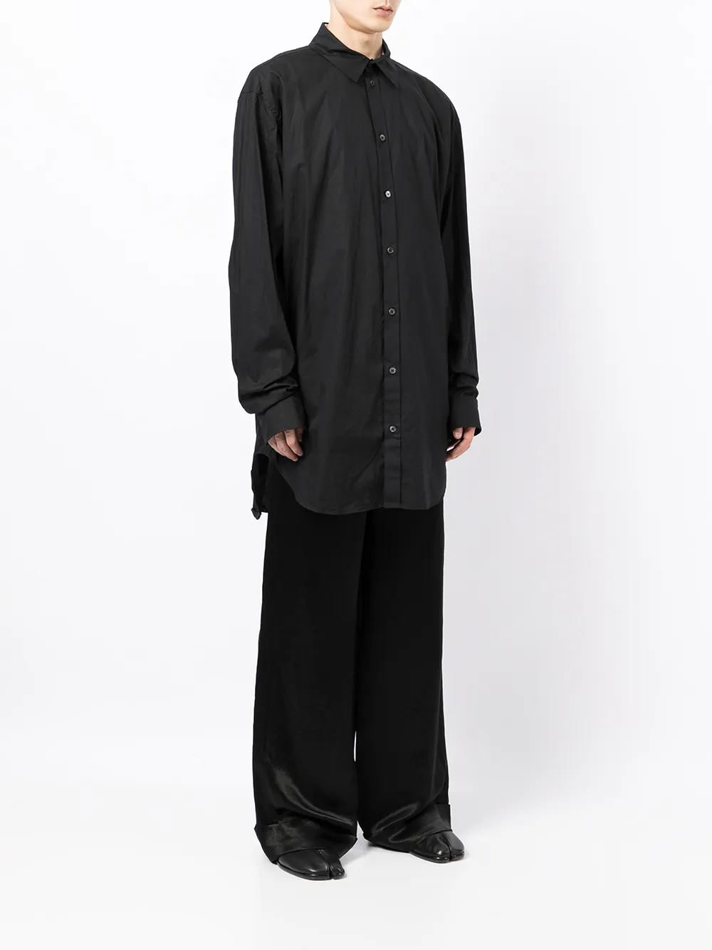 фото Ann demeulemeester рубашка do slouchy