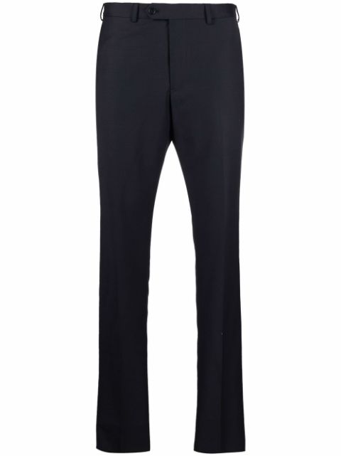 Emporio Armani tapered-leg tailored trousers Men