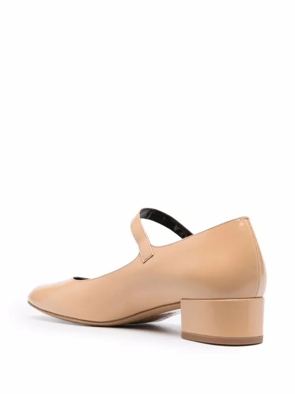 square toe low heel