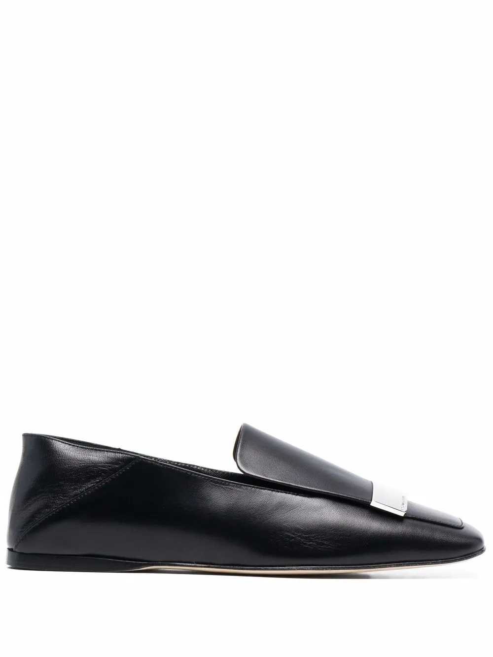 Sergio Rossi sr1 square-toe collapsible-heel Loafers - Farfetch