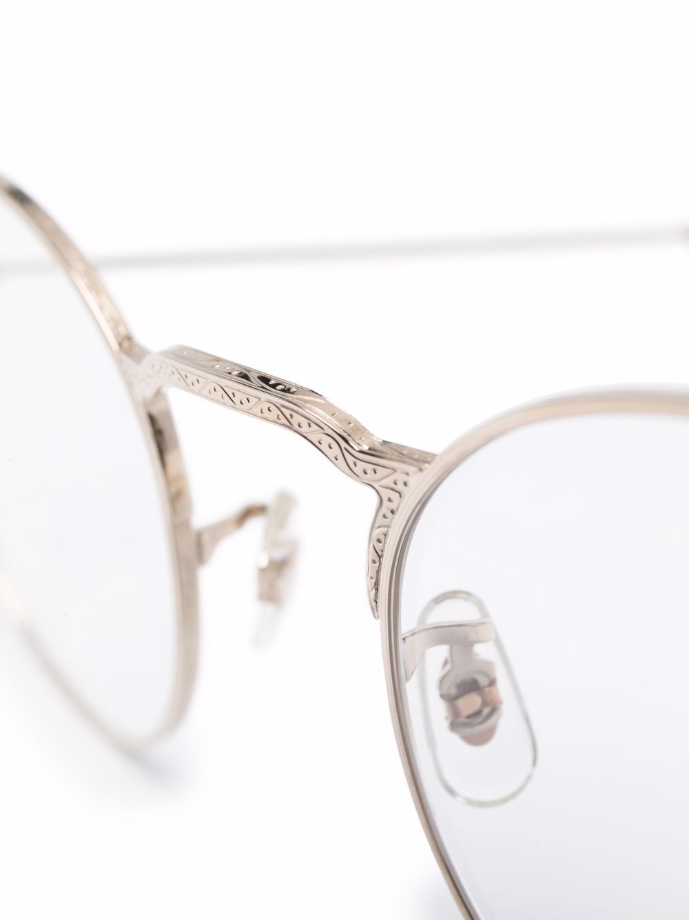 фото Oliver peoples очки в круглой оправе