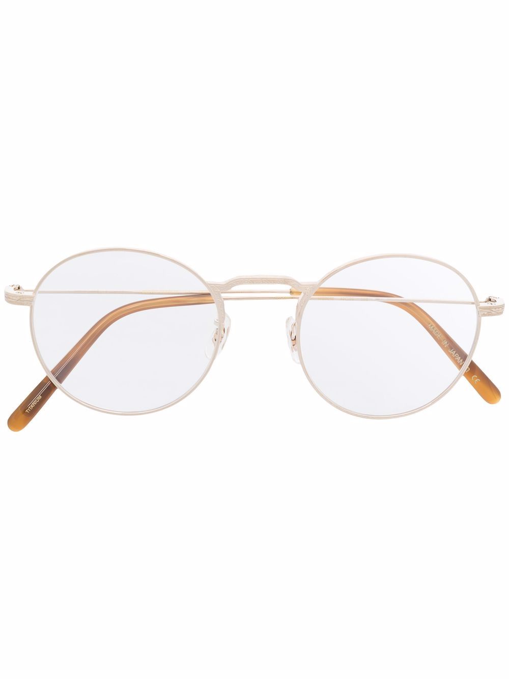 фото Oliver peoples очки в круглой оправе