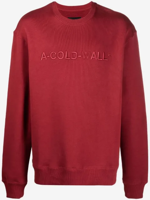 A-COLD-WALL* ロゴ スウェットシャツ