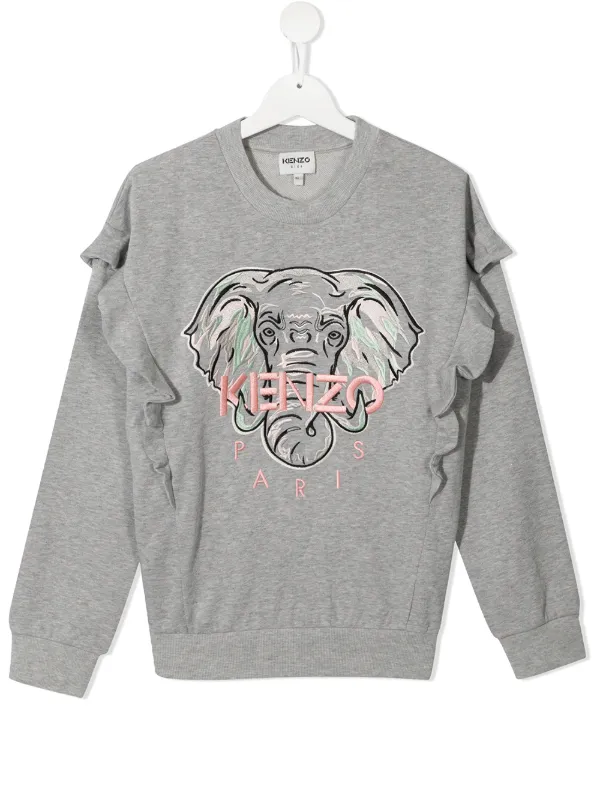 kenzo ruffle sweatshirt