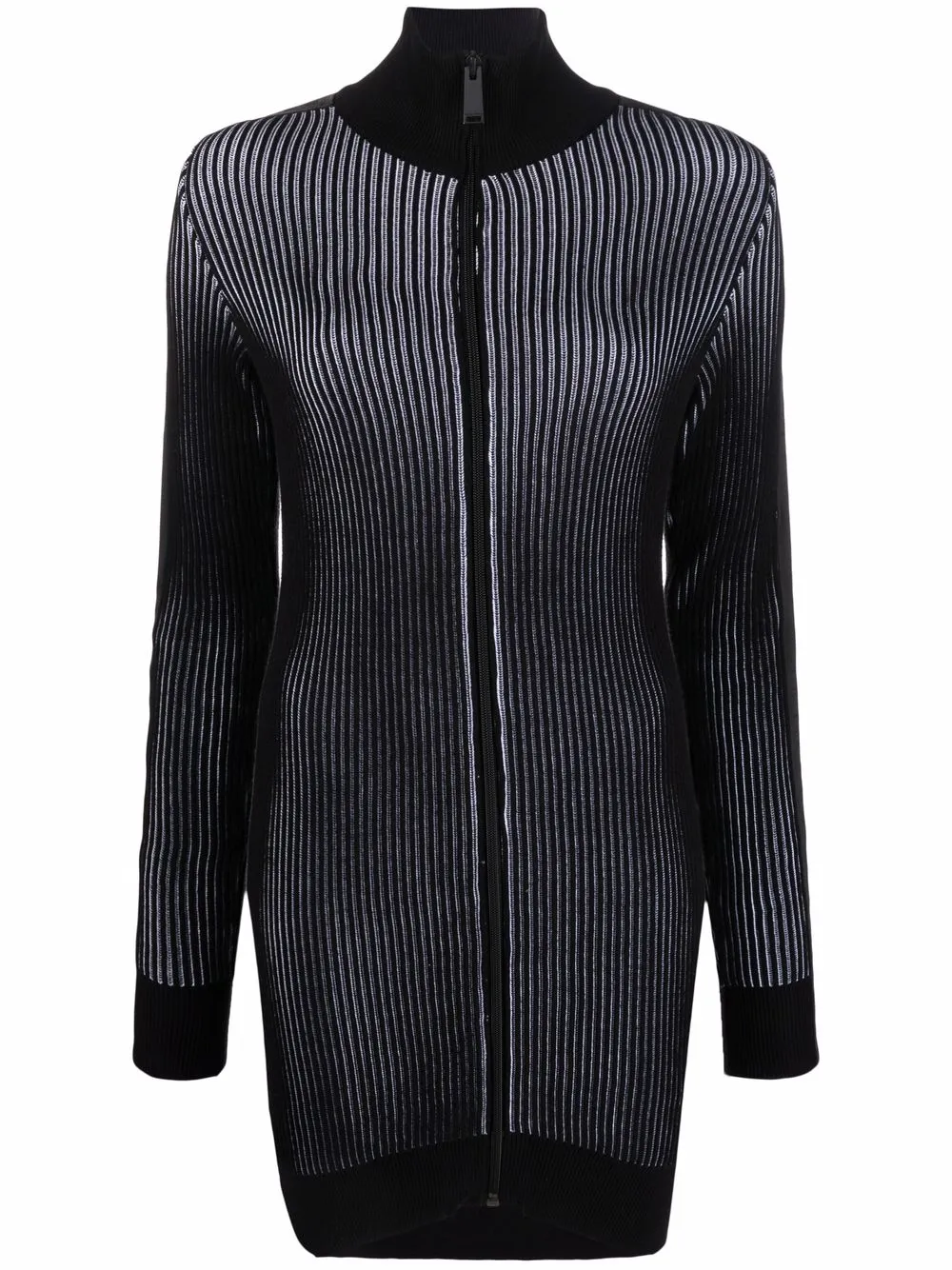Image 1 of Heron Preston zip-fastening striped dress