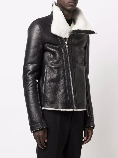 rick owens shearling jacket