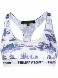 Philipp Plein En Plein Air logo bra - White