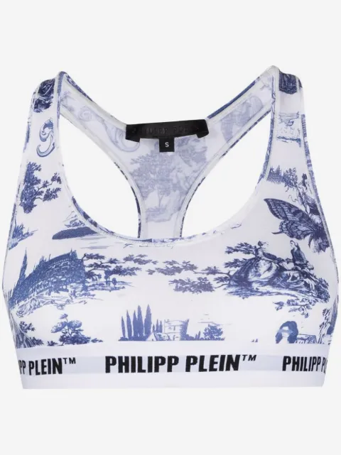 Philipp Plein En Plein Air logo bra 
