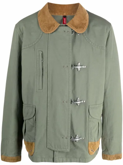 fitted shirt jacket