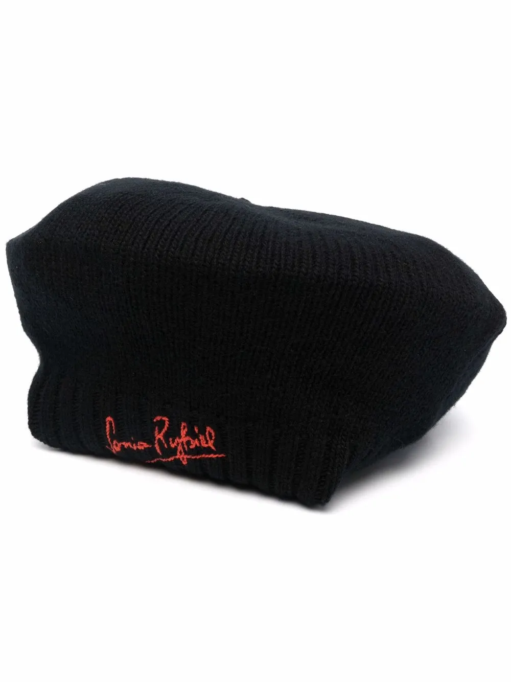 SONIA RYKIEL шерстяной берет с логотипом