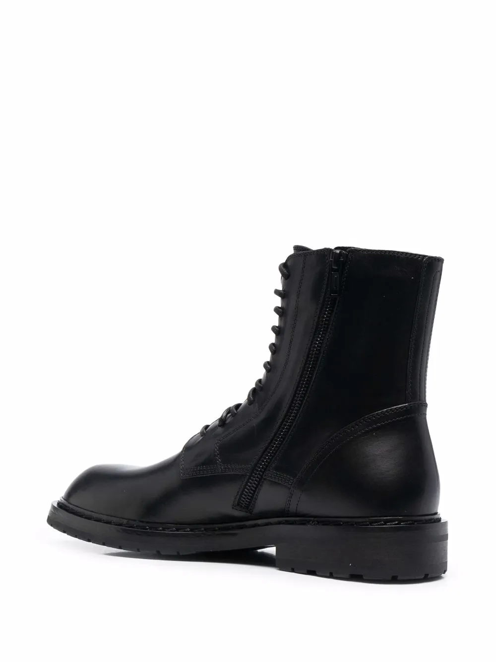 Ann Demeulemeester laceup roundtoe Boots Farfetch