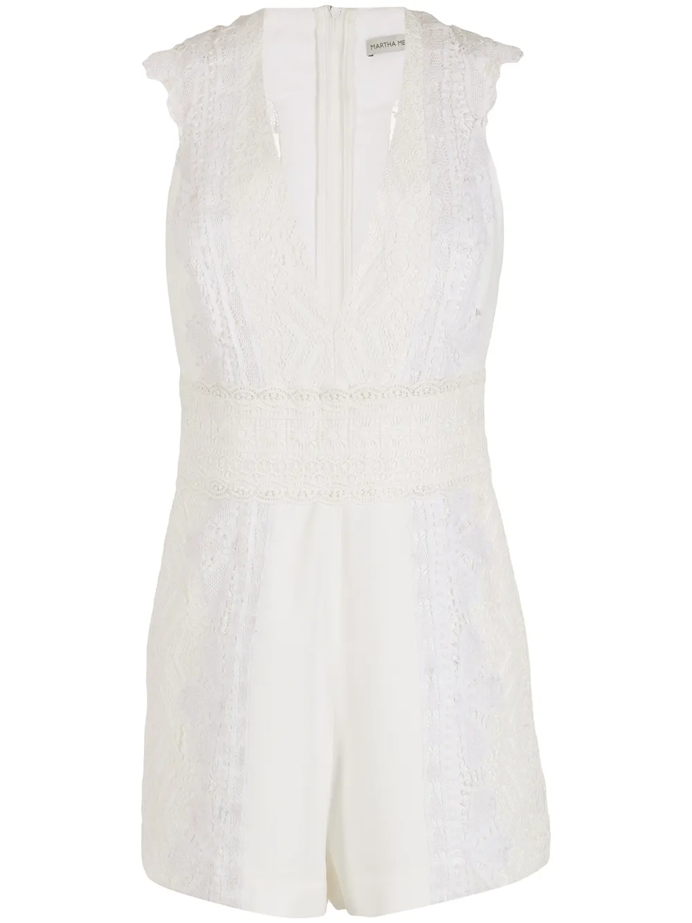 

Martha Medeiros jumpsuit corto Samantha - Blanco