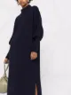 Fabiana Filippi long puff sleeve knitted dress