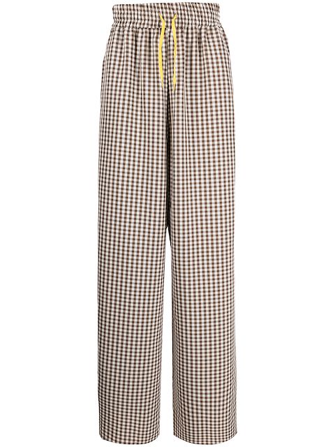 DUOltd Hose mit Vichy-Karo 