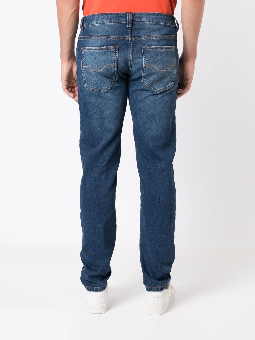 Osklen Slim-fit jeans Blauw