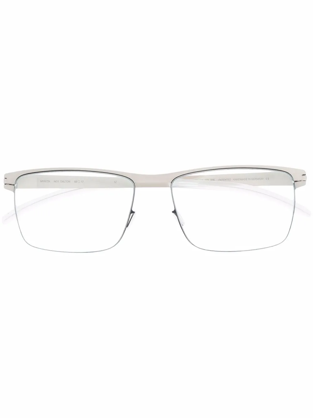 Mykita Bril met vierkant montuur Zilver