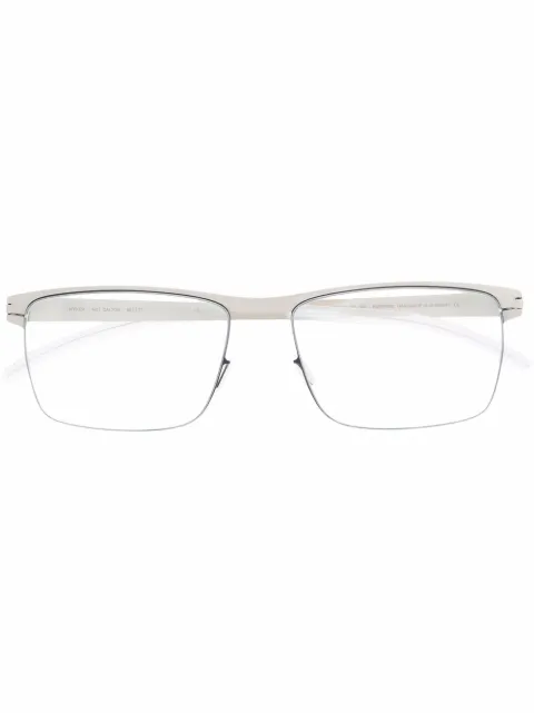 Mykita lentes con armazón cuadrada