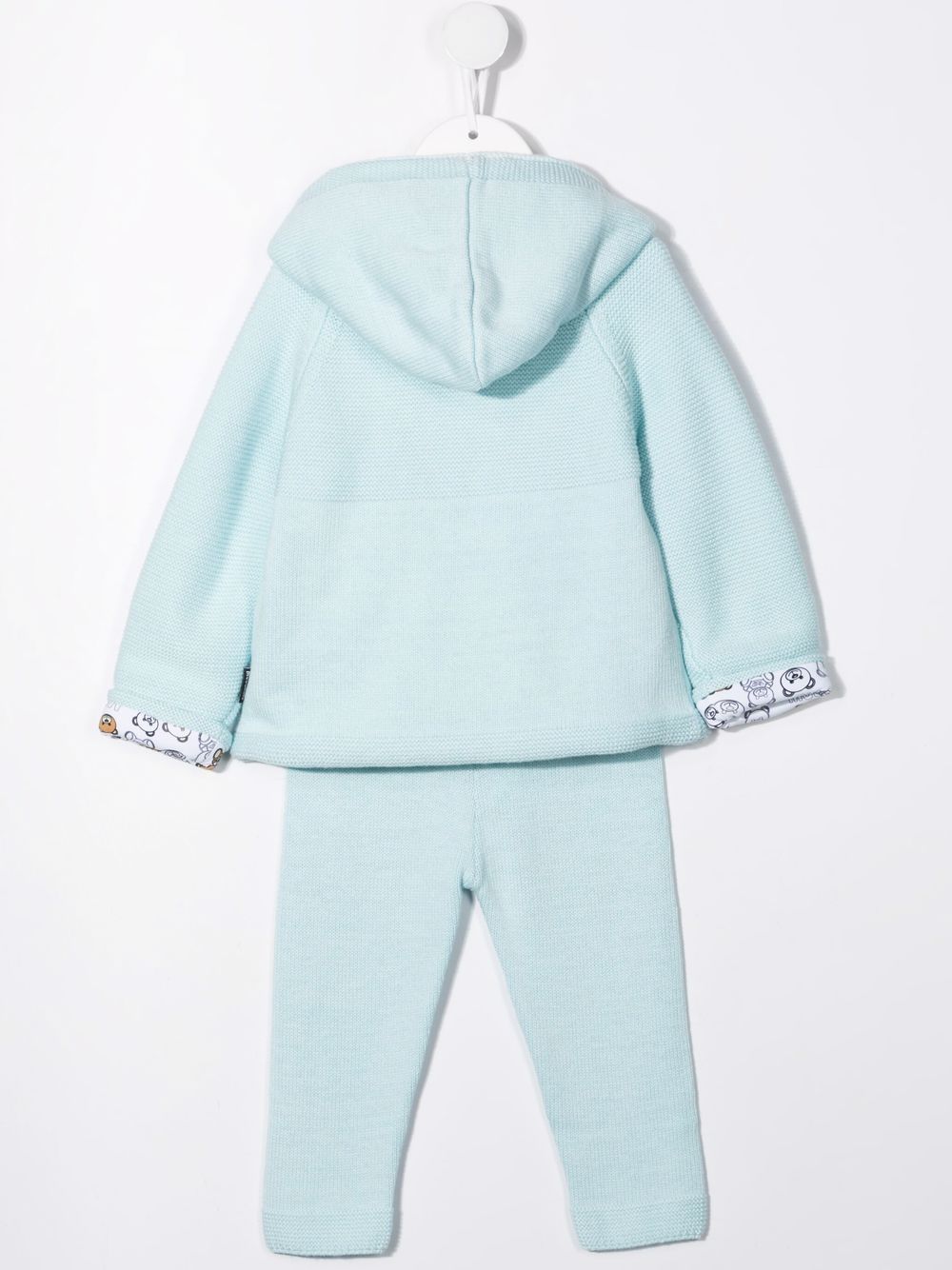 Moschino Kids Set van speelgoedbeerdetail - Blauw