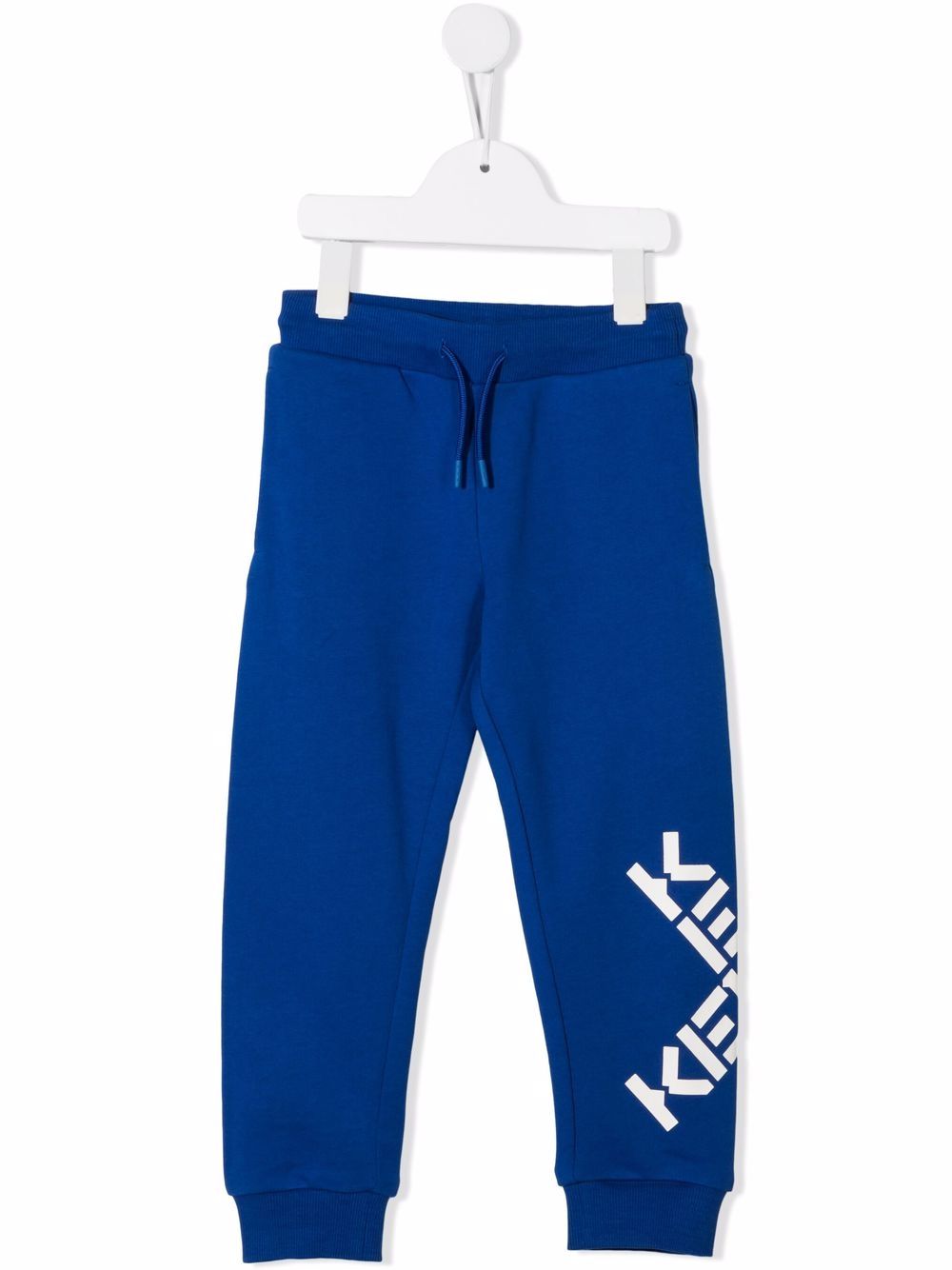 

Kenzo Kids pants con logo estampado - Azul