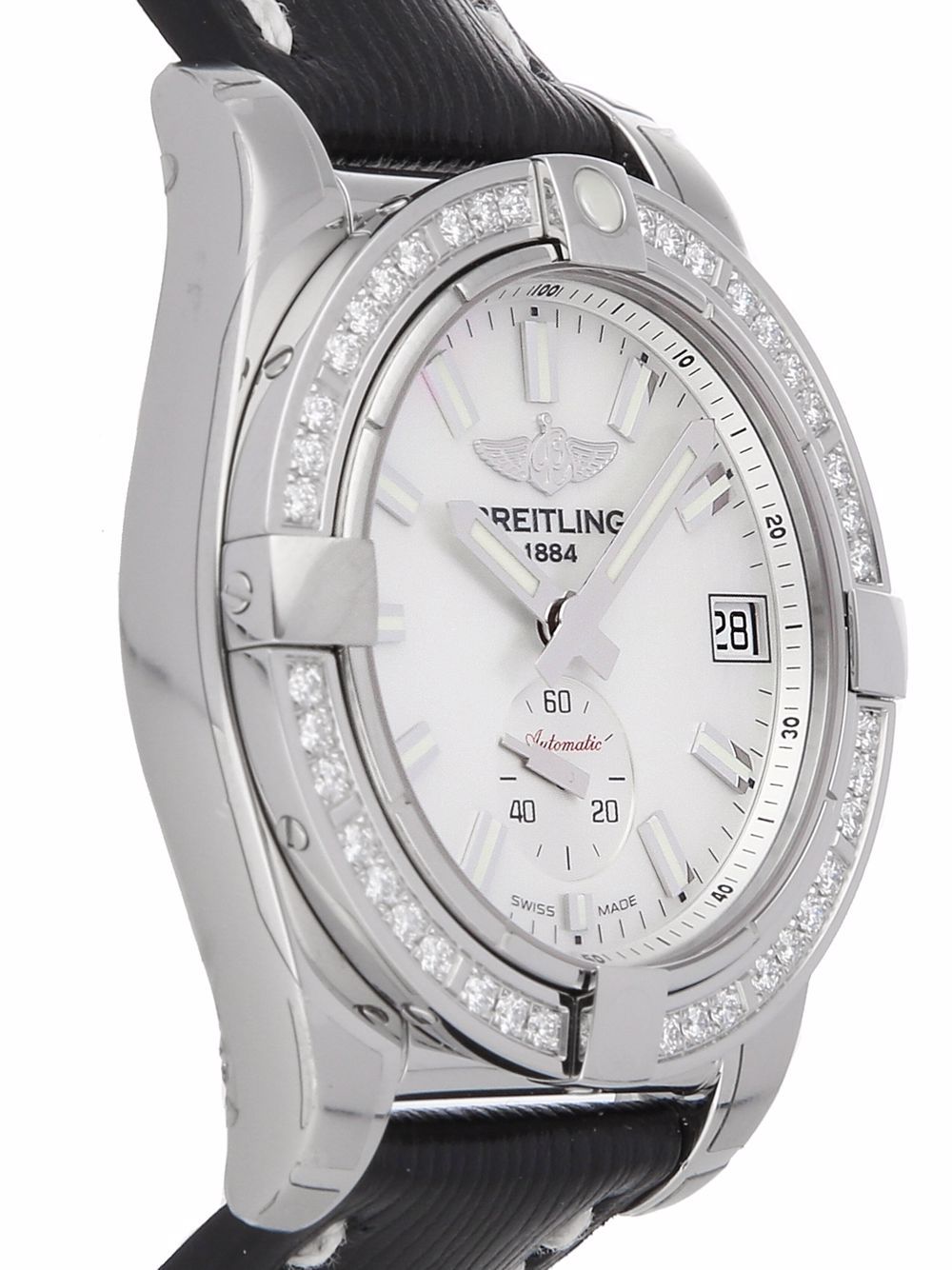 фото Breitling pre-owned наручные часы galactic pre-owned 36 мм 2021-го года