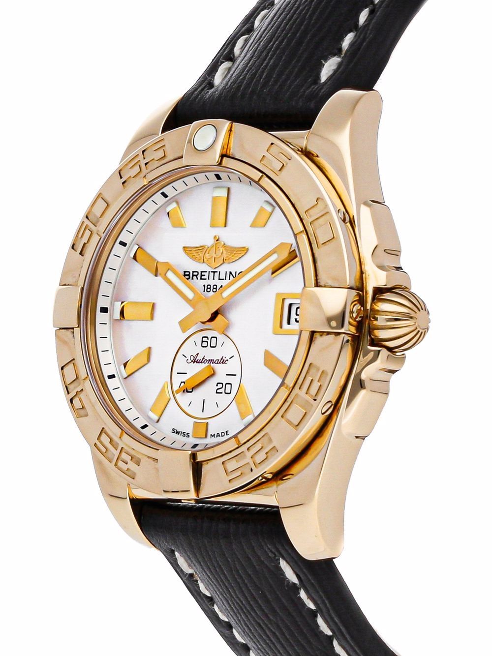 фото Breitling pre-owned наручные часы galactic pre-owned 36 мм 2021-го года