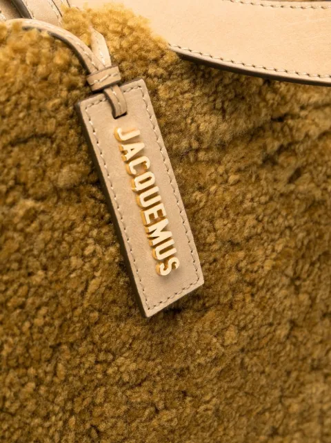 le cabas neve leather tote