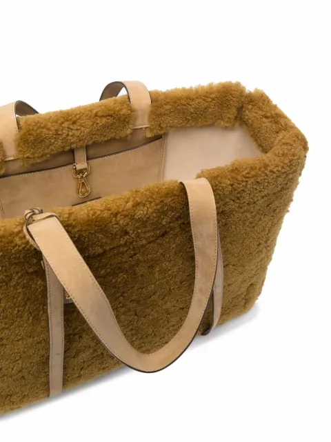 le cabas neve leather tote