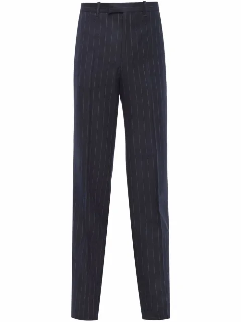 Prada wool wide-leg trousers