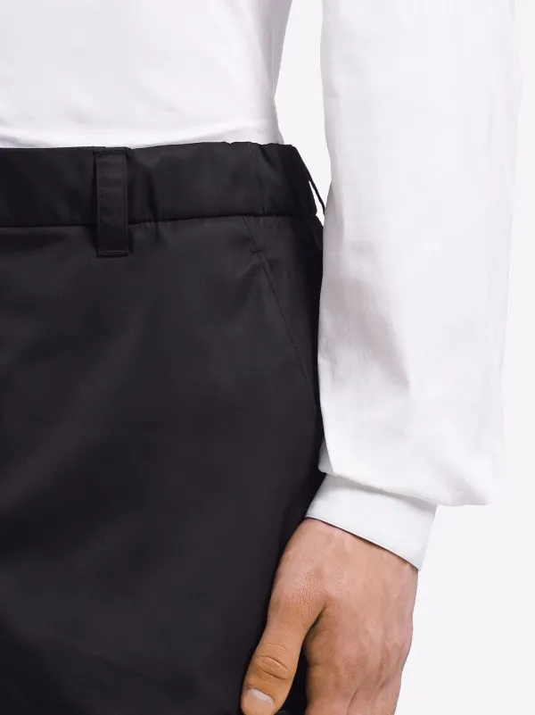 Prada Re-Nylon Bermuda Shorts | Black | FARFETCH Prada Re-Nylon Bermuda Shorts | Black | FARFETCH