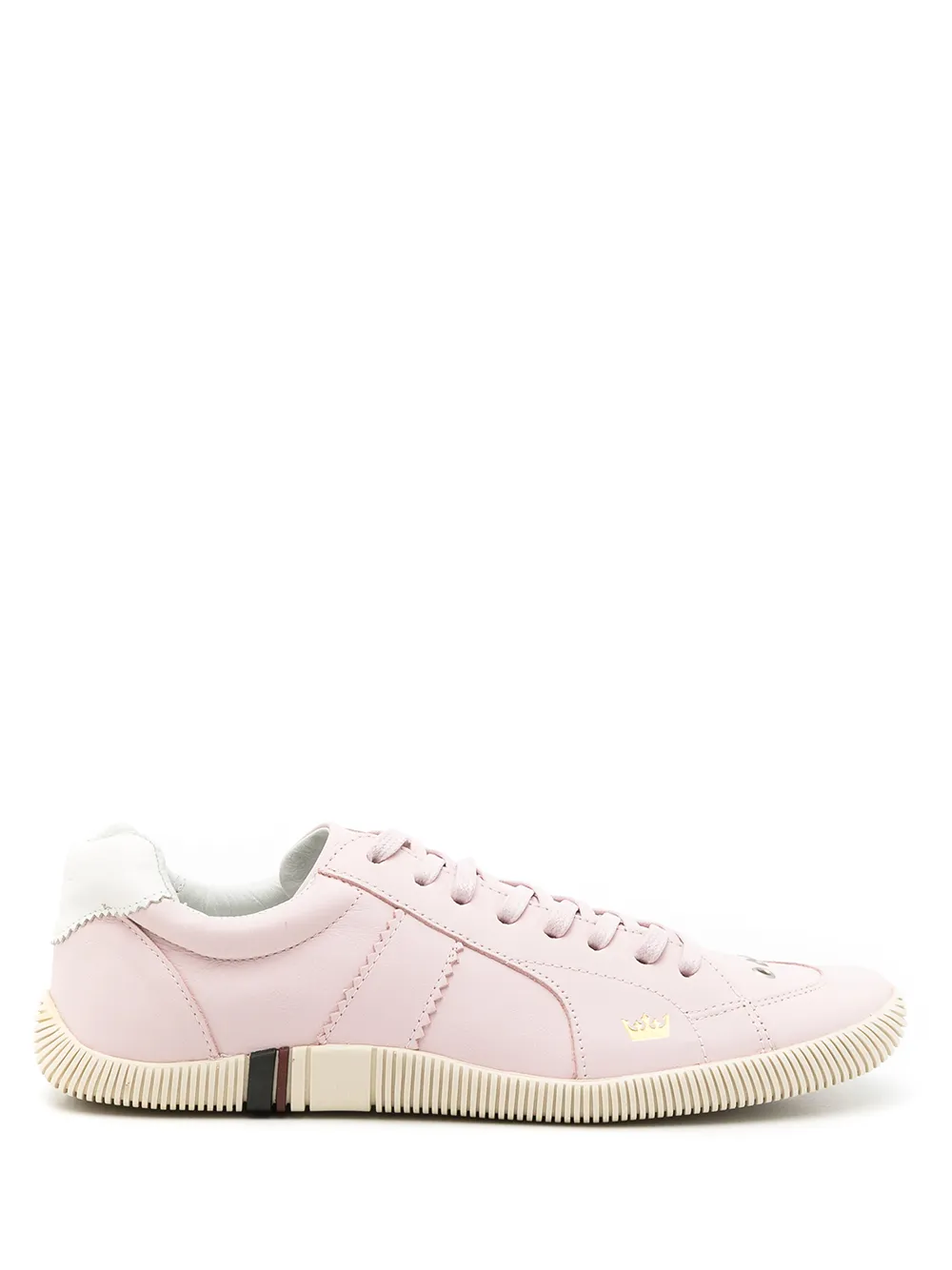 

Osklen lace-up leather sneakers - Pink