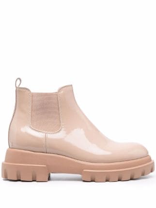 AGL Lug Sole Ankle Boots Farfetch