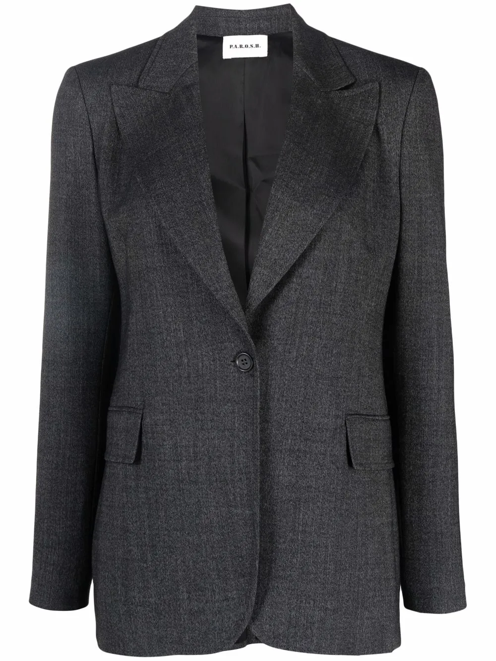 

P.A.R.O.S.H. blazer ajustado con botones - Gris