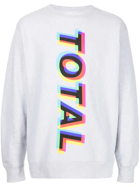 Pleasures sudadera con estampado Total