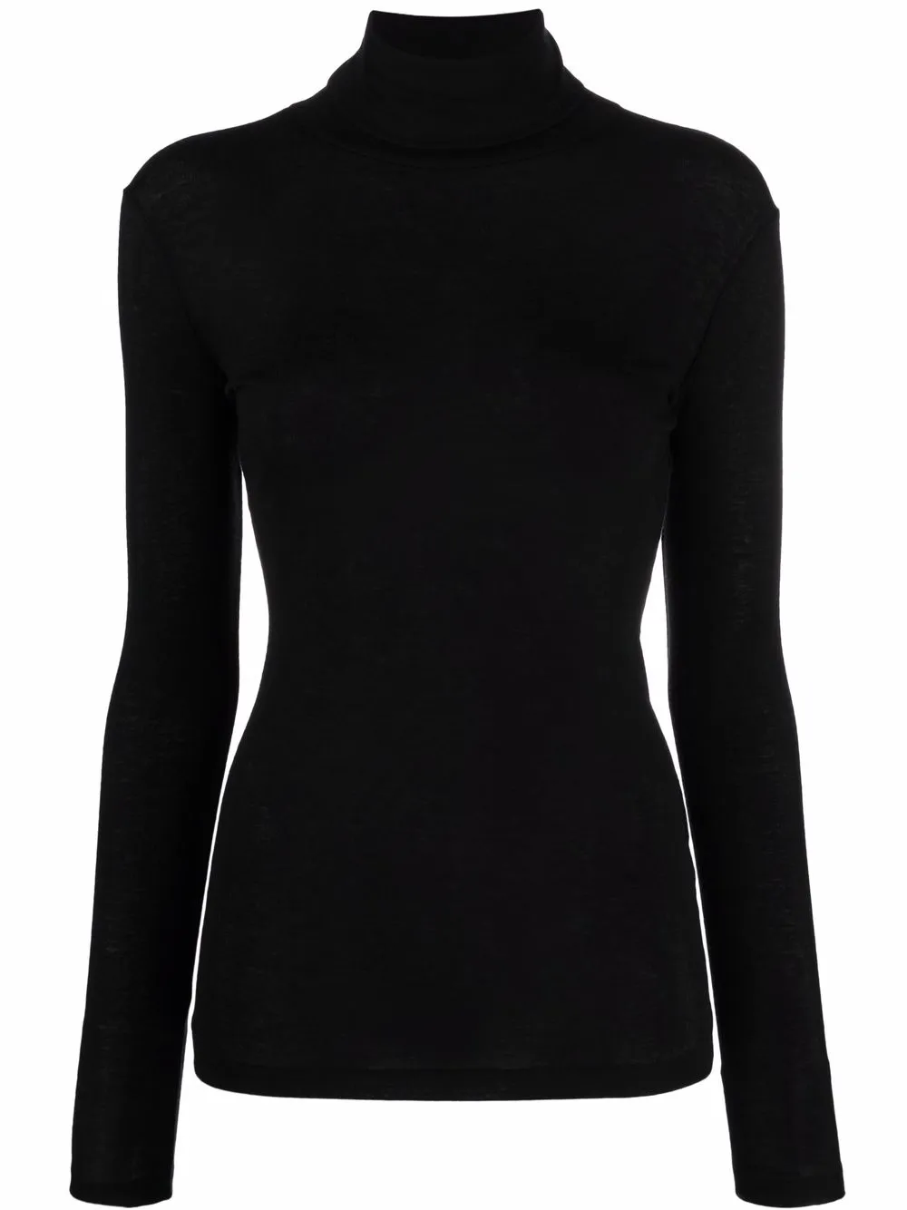 

Closed high-neck jumper - Black