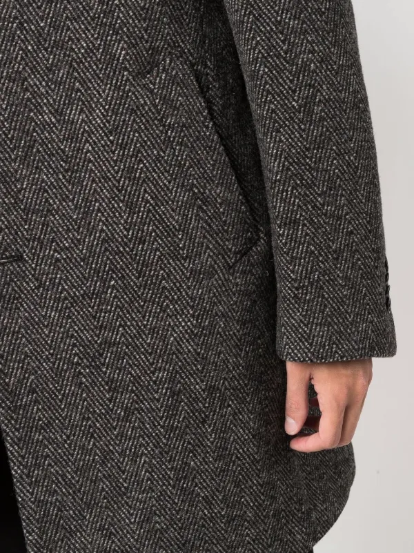 jaeger herringbone coat