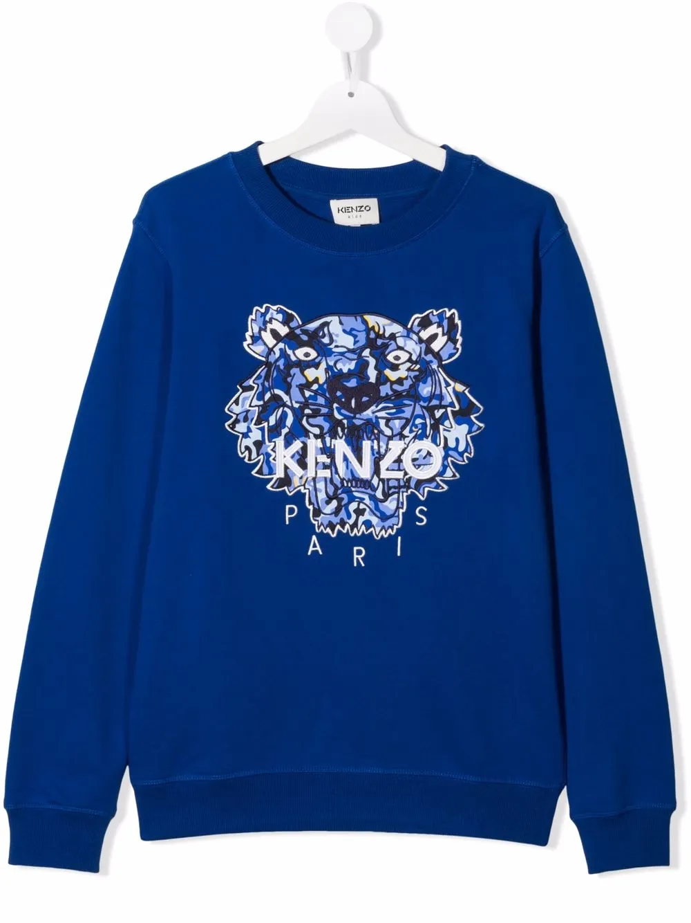 

Kenzo Kids sudadera con bordado Tigre - Azul