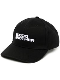 ＜Farfetch＞ Blood Brother ロゴ キャップ - ブラック画像