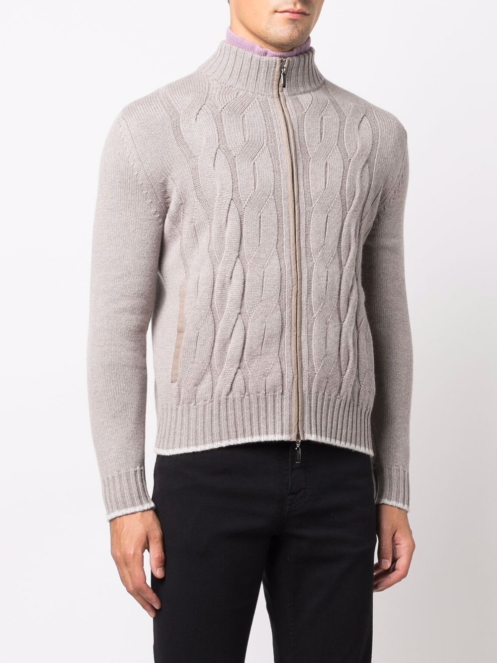 Doriani Cashmere cable-knit Cashmere Cardigan - Farfetch