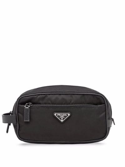 prada nylon wash bag