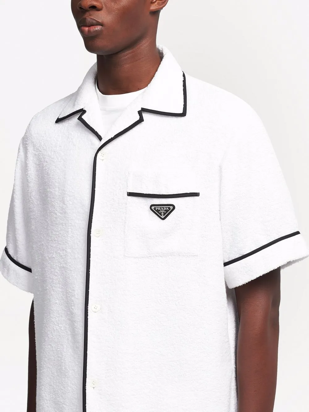 Prada Cotton Bowling Shirt - Farfetch