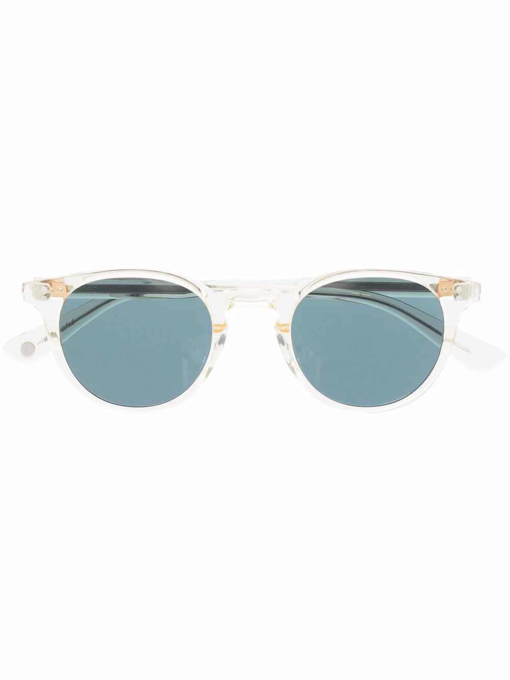 

Garrett Leight lentes de sol con armazón wayfarer - Neutro