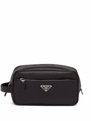 プラダ  トラベル ポーチ Prada ロゴ トラベルポーチ 通販 - FARFETCH