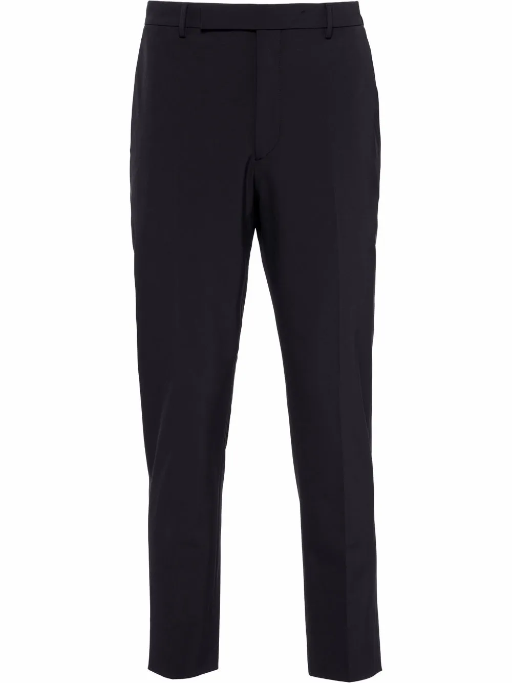 Prada pressed-crease tailored trousers – Black Prada pressed-crease tailored trousers – Black