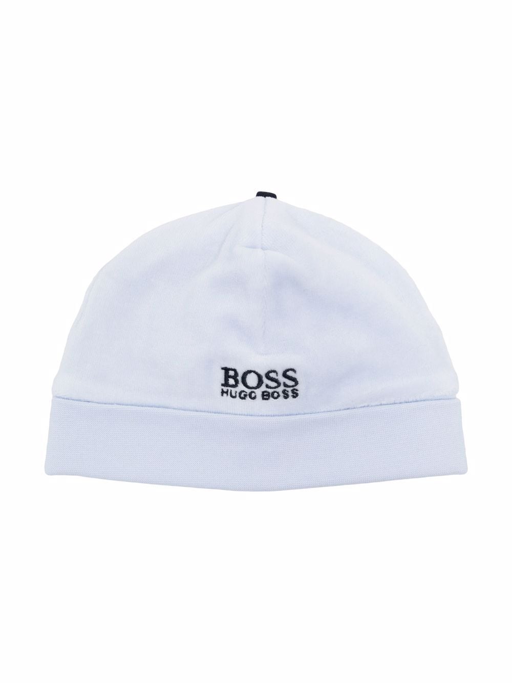 фото Boss kidswear шапка бини с вышитым логотипом