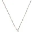 Yvonne Léon 18kt white gold diamond necklace - Silver