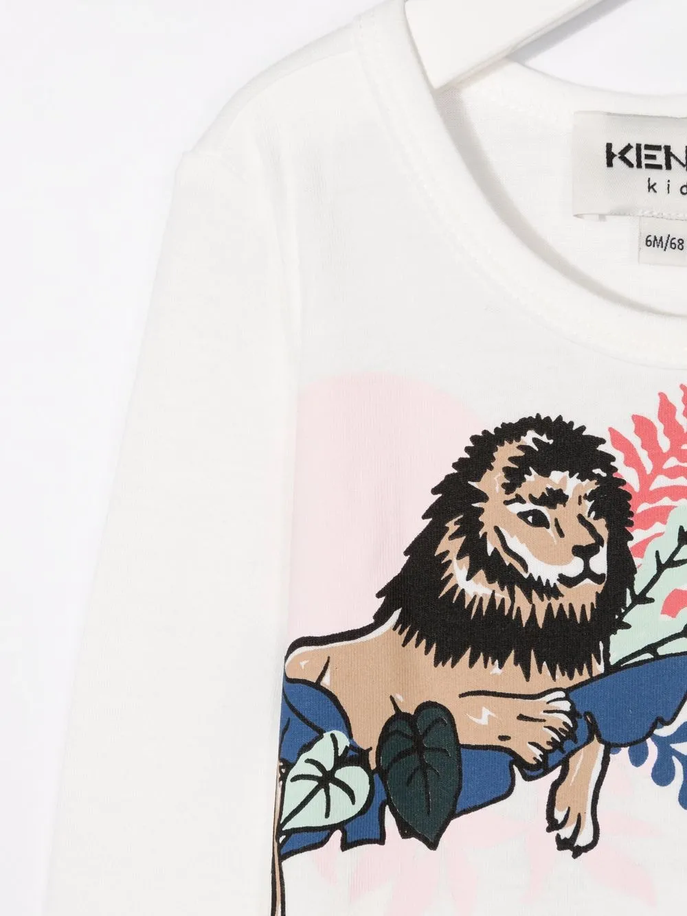 фото Kenzo kids топ с графичным принтом