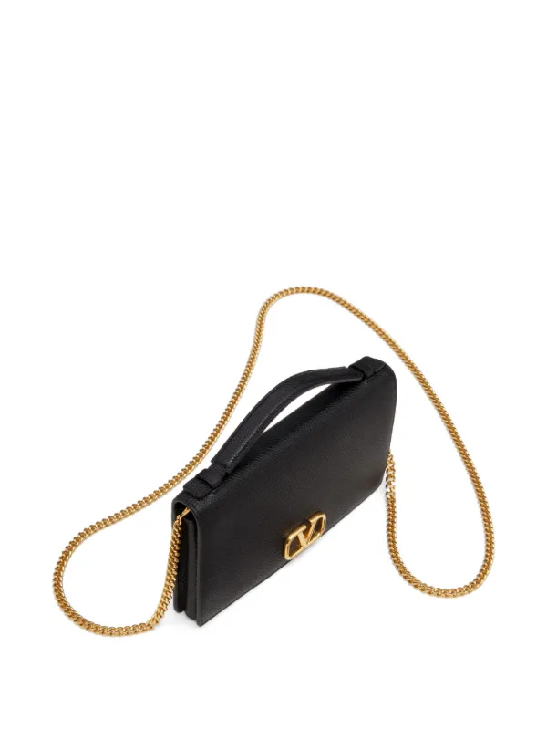 Valentino v sling チェーンウォレット VALENTINO Vロゴシグネチャーチェーン ウォレット (VALENTINO