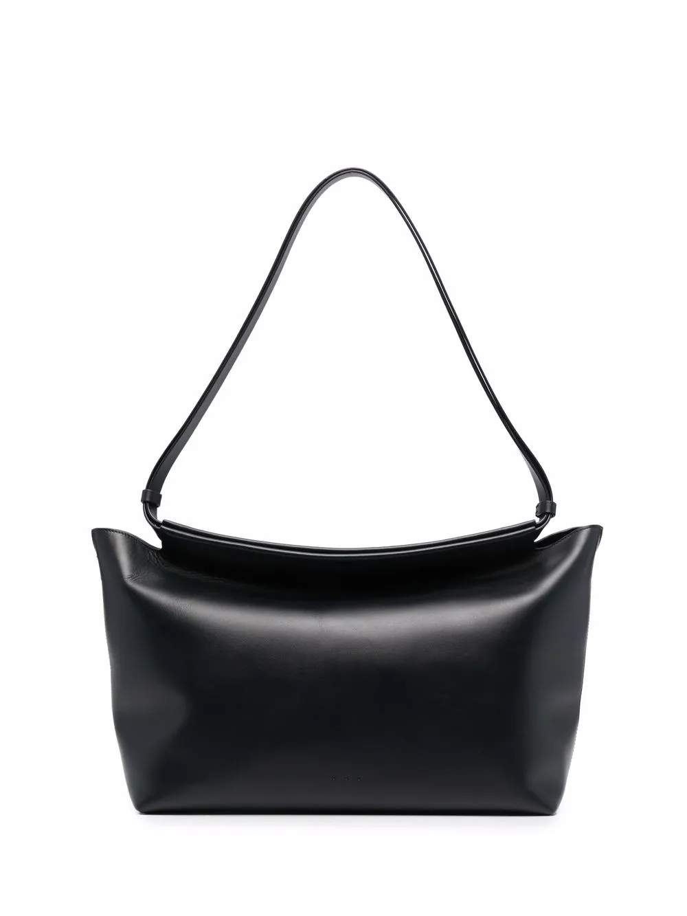 

Aesther Ekme bolsa de hombro con diseño curvo - Negro
