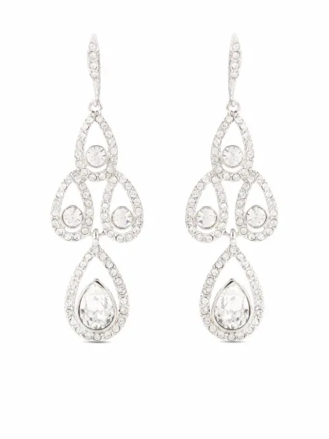 Givenchy Pre-Owned 2000s crystal-embellished dangle earrings
