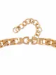 Christian Dior 1980s pre-owned crystal-embellished curb chain necklace